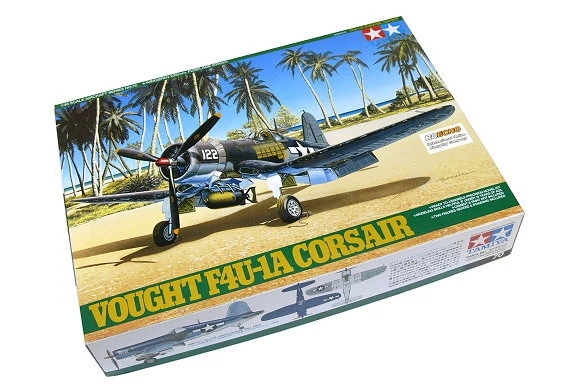 TAMIYA 61070 AIRCRAFT Model 1/48 Airplane VOUGHT F4U-1A Corsair Scale ...