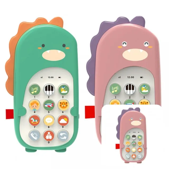 Simulation Cell Phone Creative Fall Resistant Kids Music Mobile Toy Early