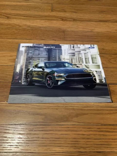 2019 Ford Mustang Bullitt Sales Brochure Spec Sheet Dealer Information OEM