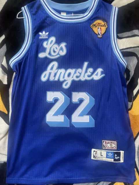 Elgin Baylor #22 Los Angeles Lakers Gold Jersey SGA Giveaway Men
