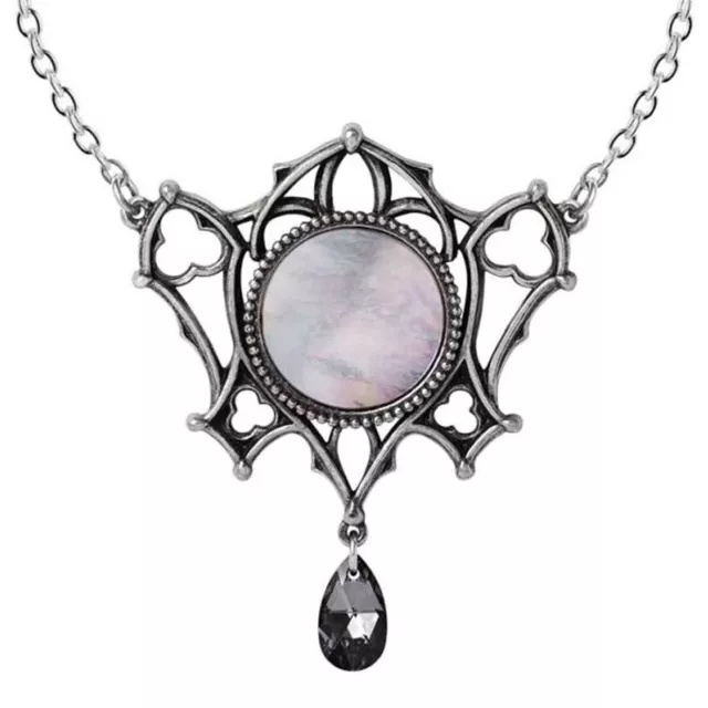 The Ghost Of Whitby Necklace, Gothic Spirit Tortured Soul Gift, Alchemy England