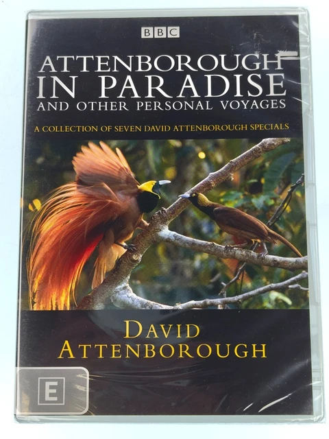 ATTENBOROUGH IN PARADISE David Attenborough Specials New & Sealed