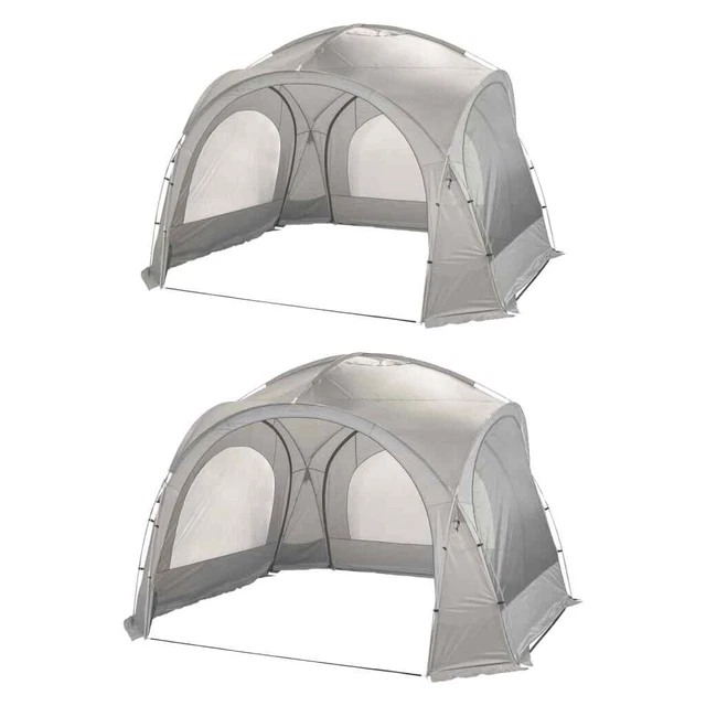 Tente Bulle Transparente Extérieure - Dôme Jardin 12x12 Pieds Pour 8-10 Personnes - Abri Chaud, Vue 360° - Idéal Patio, Restaurant, Camping