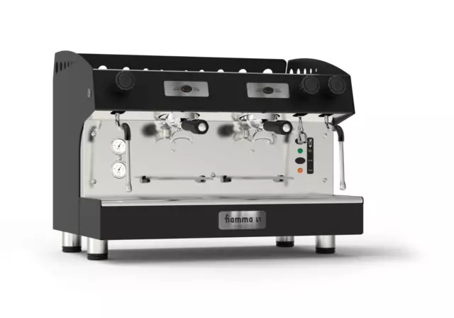 FIAMMA CARAVEL Semi-Automatic 2 Group Espresso Coffee Machine Cappuccino