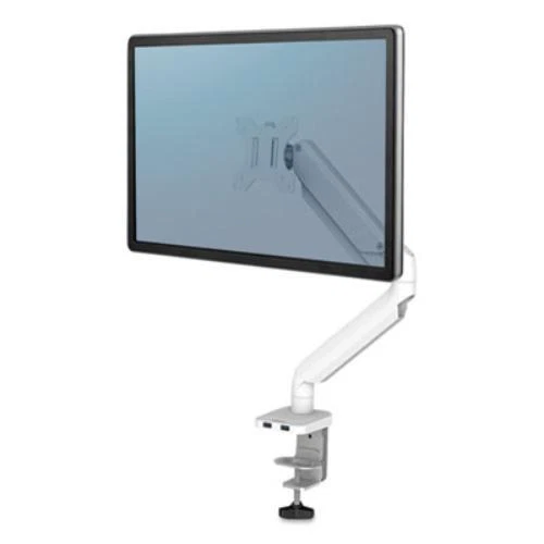 Fellowes Platinum Series Single Monitor Arm - White (8056201)