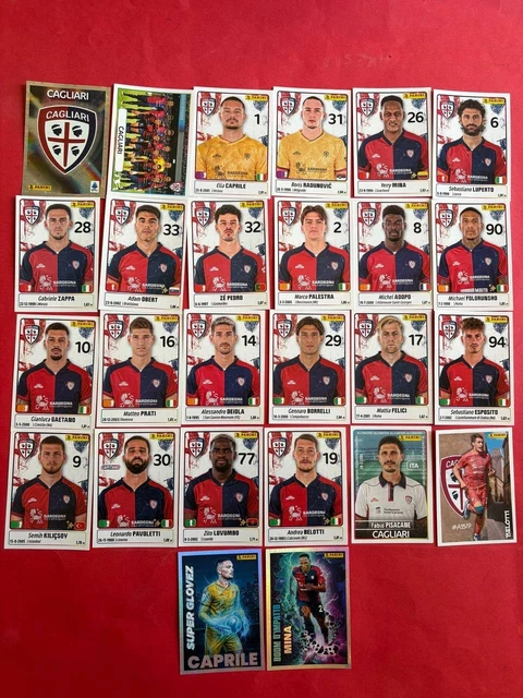 Set Complete Reproduction Figurine Stickers Calciatori EUROPA 80 Panini