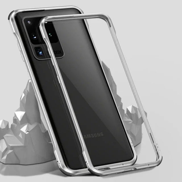 Luxury Metal Aluminum Frame Bumper SKIN For Samsung Galaxy S20 Ultra/S20 Plus