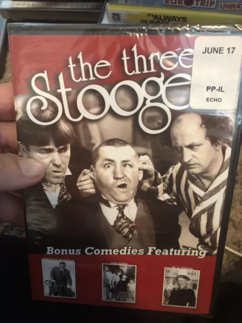 The Three Stooges DVD with Bonus Comedies