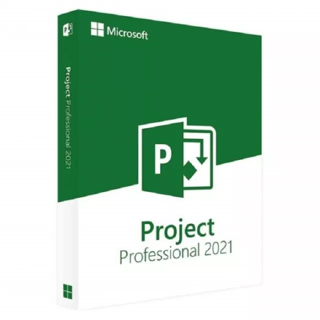 Microsoft Project Professional 2021 Original license Digital Delevery within 24