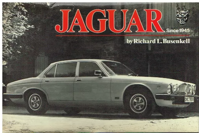 Jaguar Mk5 Mk7-10 Xk120/140/150 Mk1/2 E-Type Xj6/12 Xjs'45-79 Model History Book