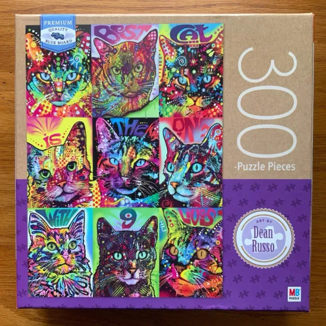 The Best Cat Is The One With 9 Lives 300 P. Puzzle 18x24| Dean Russo |ALL PIECES