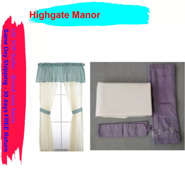 Highgate Manor Clarissa 5 Piece Window[ Set]