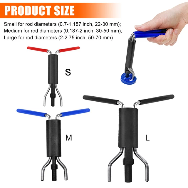 HYDRAULIC CYLINDER PISTON Rod Seal Ucup Installation Tool Kit