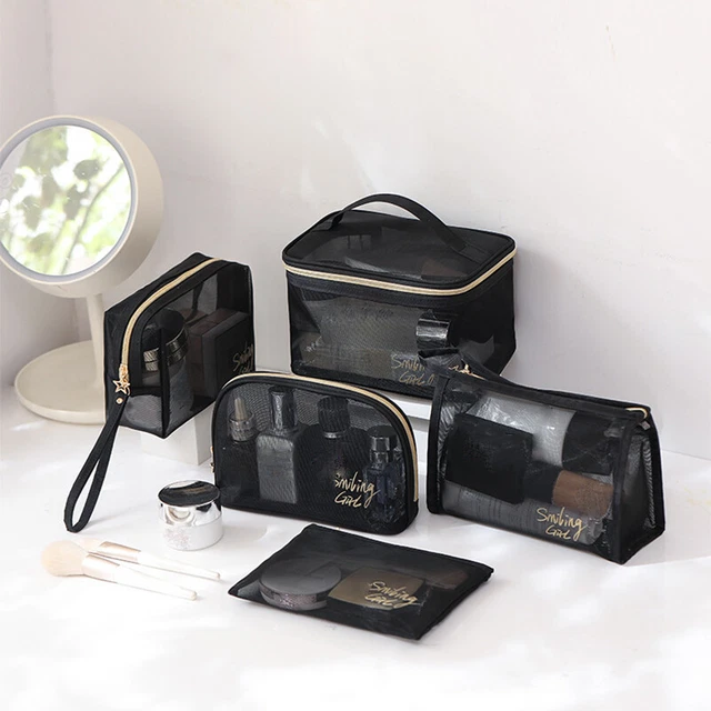 Sac de toilette sac à main organisateur de voyage net Pack cosmétiques sac  BT