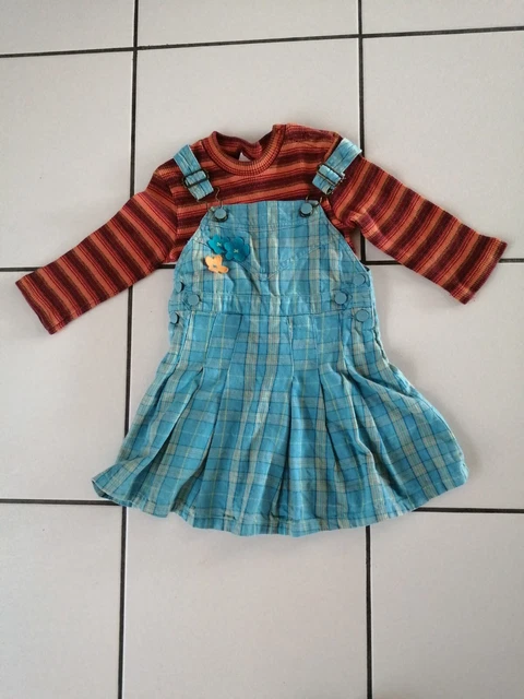 Robe Pull Clayeux Pour Fille 10 Ans - 40% Laine, Made In France, Maille Jacquard, Neuve