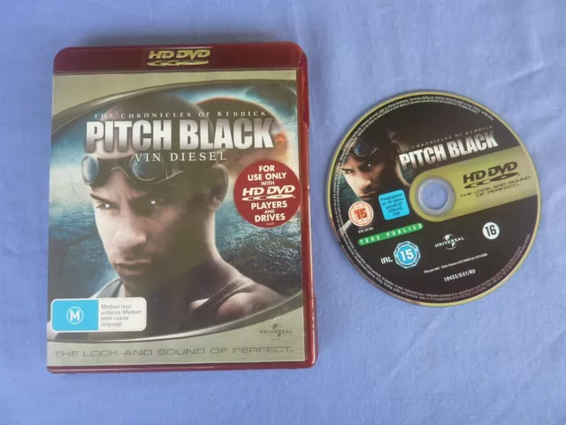 The Chronicles of Riddick Pitch Black HD DVD 2000 Vin Diesel R0