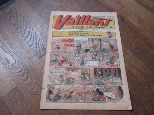 Journal Bd Vaillant Pif 75 1946