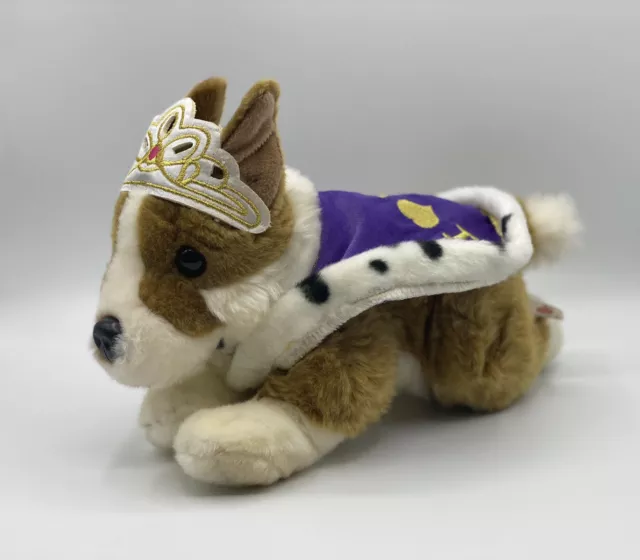 Keel Toys Royal Corgi Dog Plush Stuffed Animal Red Leash Cape Jacket with  Crown for Sale in Cary, NC - OfferUp