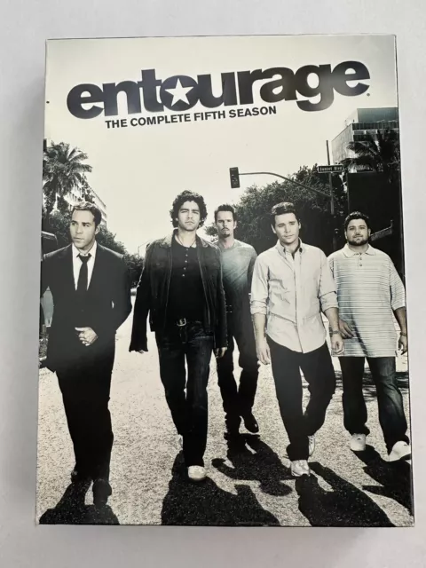 Entourage - The Complete Fifth Season (DVD, 2009, 3-Disc Set)