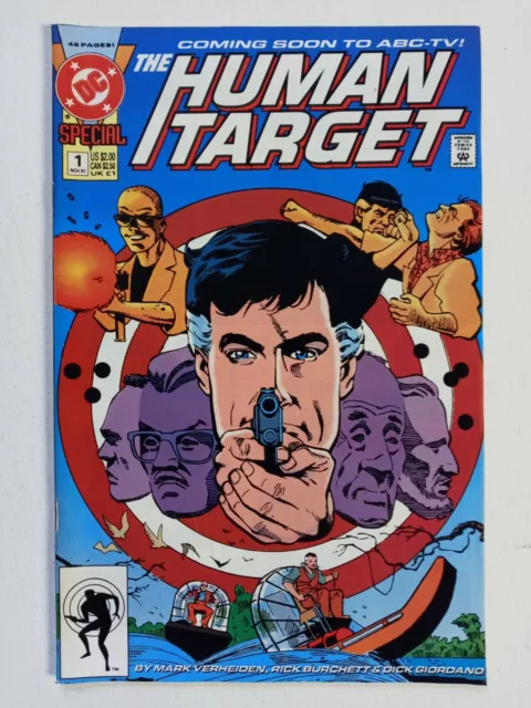 The Human Target Special Comic Book #1 DC Comics 1991