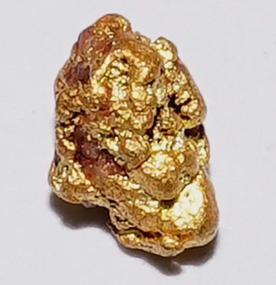 Natural Gold Nugget Specimen 0.16g from the Goldfields of North Queensland 3