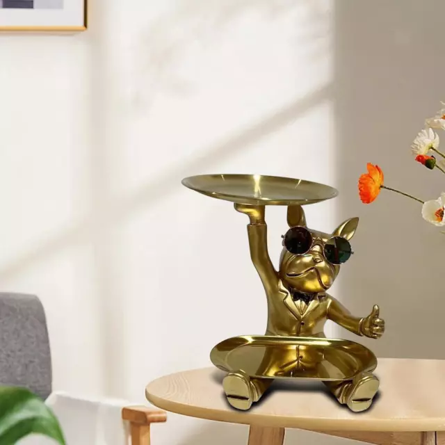 PLATEAU DE RANGEMENT de bureau, Figurine de Panda, ornement artisanal en  résine EUR 47,69 - PicClick FR