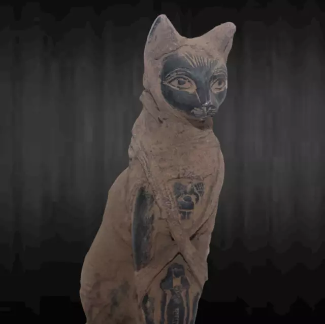 RARE ANCIENT EGYPTIAN ANTIQUE Bastet Cat Bast Pharaonic Statue (Egypt ...