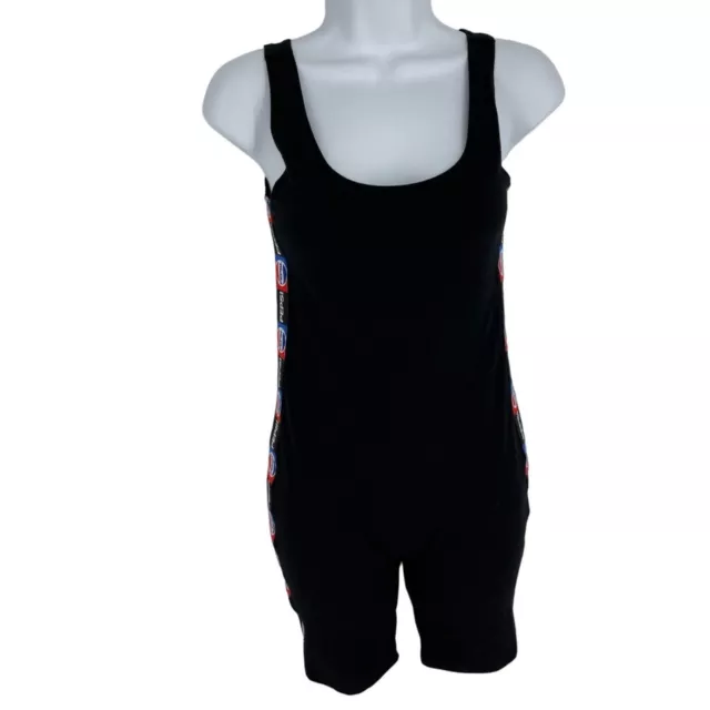 Forever 21 Womens Pepsi Soda Black Sleeveless Romper Size Small