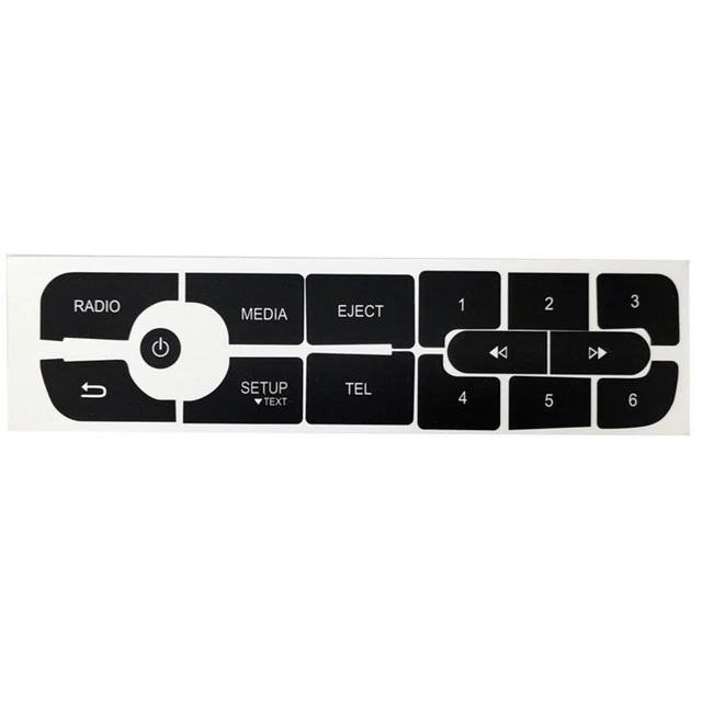 Autocollants Boutons De Commande Volant Chevrolet/GMC 2000-2006 - Kit De Réparation, Marque AUXITO