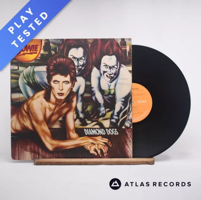 David Bowie Diamond Dogs A-1 B-1 Gatefold LP Album Vinyl Record - VG+/VG+