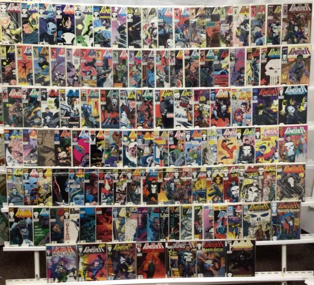 Marvel Comics The Punisher Run Lot 2-104 Plus More - Missing in Bio