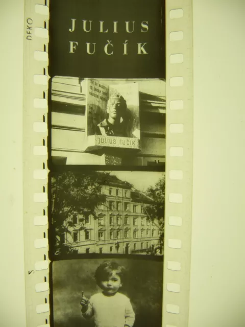 DDR Dia Rollfilm " Julius Fucik " DEFA Diafilm Pouva Magica