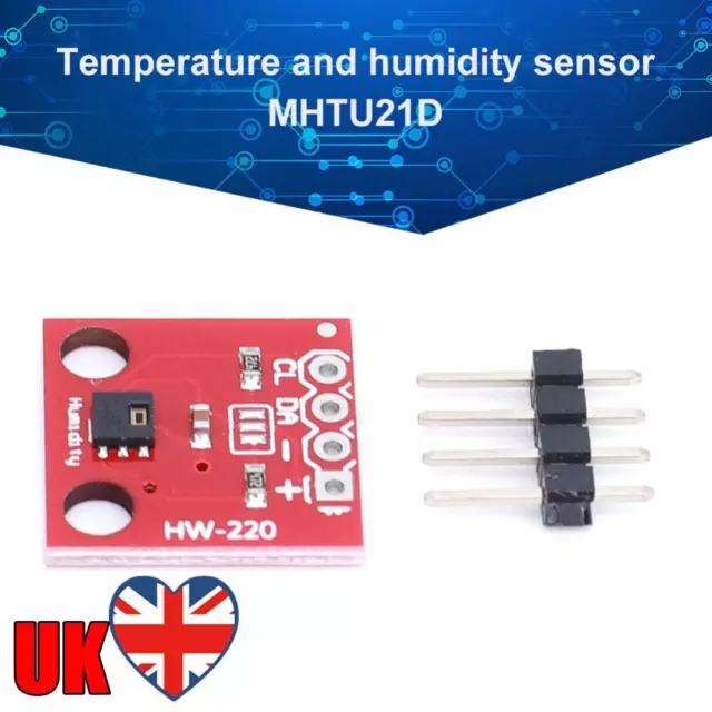 Temperature Humidity Sensor HTU21D I2C Temperature and Humidity Sensor Module