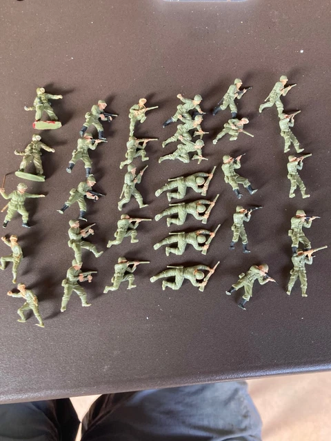 Lot De Petits Soldats - Échelle 1/72 Et 1/76 - Pour Collection Ou Jeu