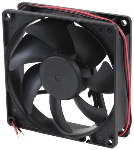 Ventilateur, 92X92X25MM, 12VDC, Dc Axial Ventilateurs