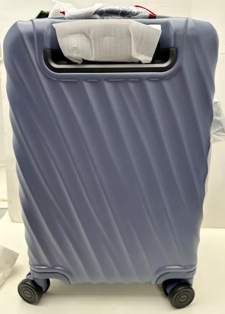 Tumi 19 Degree International Expandable 4 Wheeled Carry On Luggage 22" SlateBlue