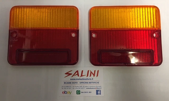 5107 - COPPIA GEMMA FANALE POSTERIORE PIAGGIO APE POKER BENZINA E DIESEL 50 TL - Ricambi Vespa - Foto 9