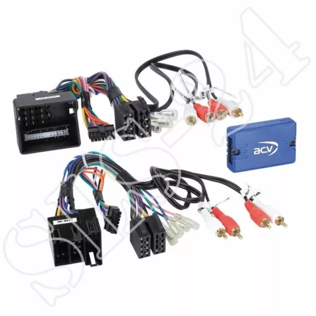 Sony Lenkradfernbedienungsadapter mit CAN-Bus/ISO Quadlock Audi A3 A4 A6 TT