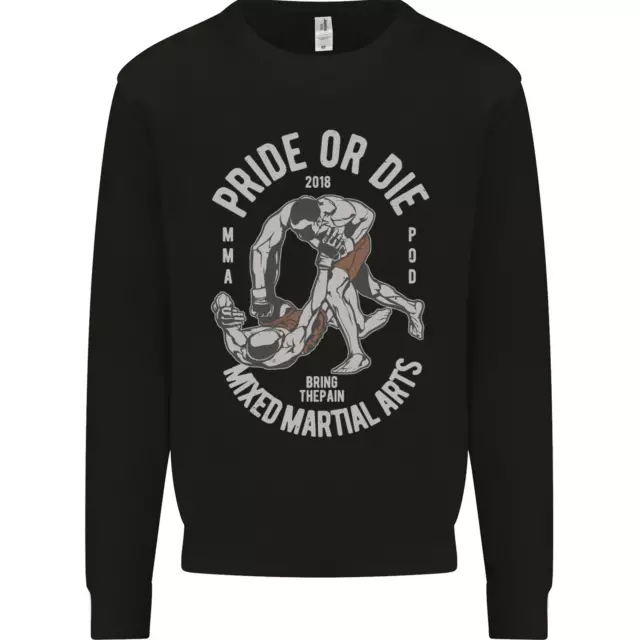 Pride MMA Muay Thai Mixed Martial Arts Mens Sweatshirt Jumper