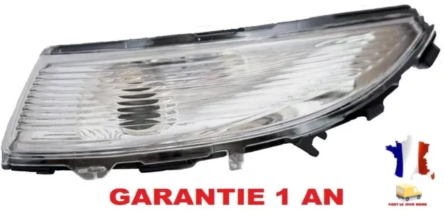 Clignotant de rétroviseur gauche pour Renault Clio IV et Captur