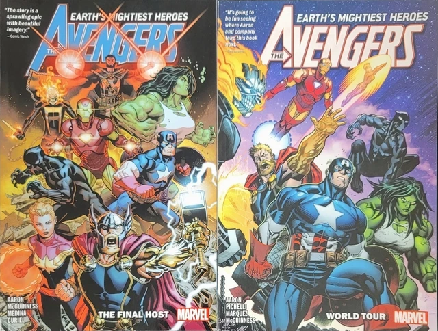 Avengers by Jason Aaron Vol. 1-2 TPB Marvel Comics 2018 VF-NM 8.0-9.0 or Better!