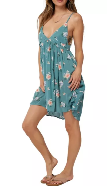 New With Tags! O'NEILL Felix Floral Tank Dress- Size Medium