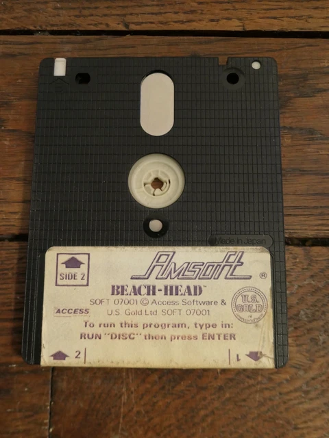 Jeu Vidéo MOKOWE Pour Amstrad CPC 6128 – Éditeur Lankhor, Bon état, Origine France