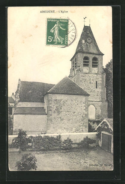 CPA Aincourt, L´Eglise