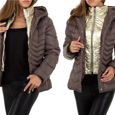 Piumino cappotto giacca giubbino giubbotto donna imbottito doppio inverno caldo