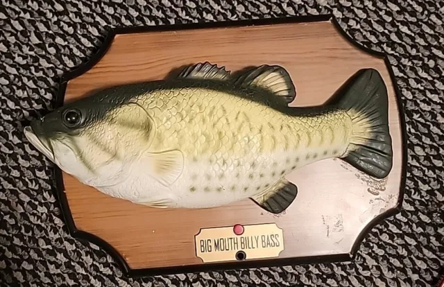 Vintage 1999 Big Mouth Billy Bass Don’t Worry, Take Me To The River. Working.