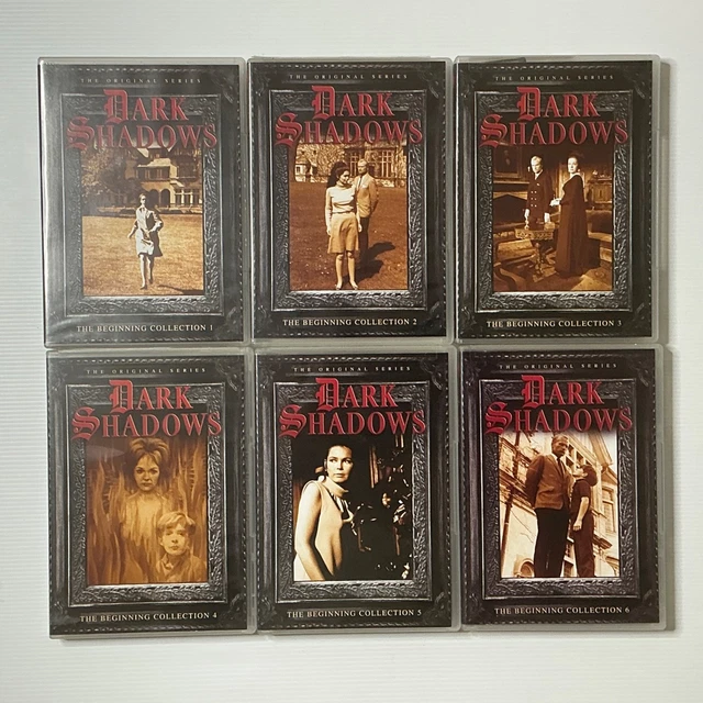 DARK SHADOWS THE Beginning Collection 1-6 DVD 24 Discs ALL Region