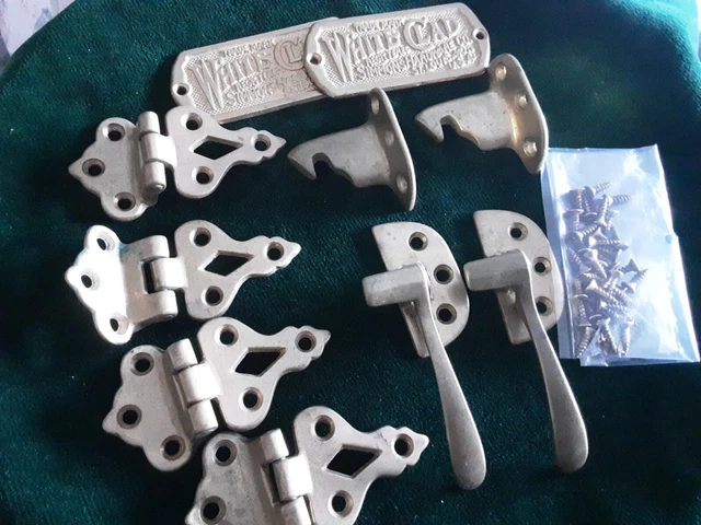 White Clad Simons Hardware Co. Lot Of 10 Pieces . Made In USA.