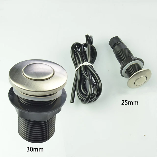 STAINLESS STEEL PUSH Button Air Switch Pneumatic Switch for Food Waste