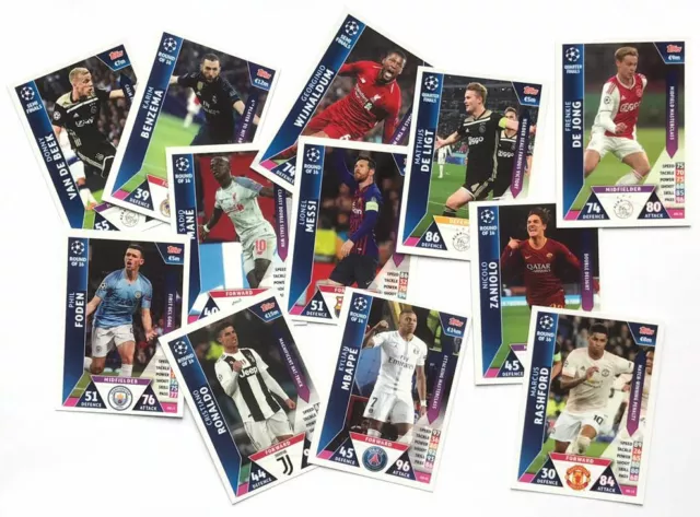 Match Attax On Demand Cards Champions League 18/19 2018/19 - Choose From All -